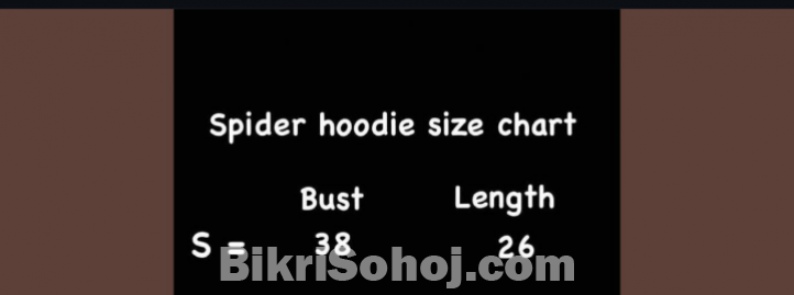 Spider hoodie